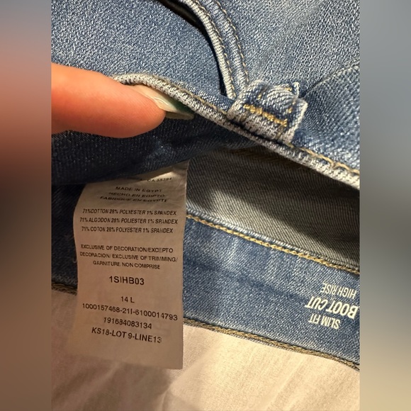 Lee Pull On Bootcut Jeans NWOT - Picture 6 of 6